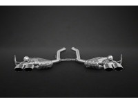 Exhaust Capristo Mercedes ML 63 AMG W164 Rear Mufflers - 02MB 075 03 005 | 02MB 075 03 001